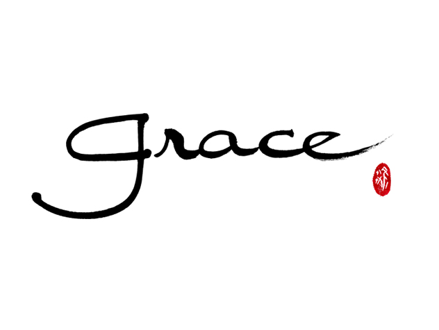 商業ロゴ：GRACE様社名ロゴ