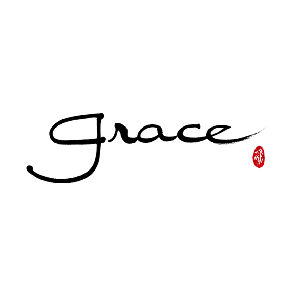 商業ロゴ：GRACE様社名ロゴ